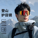 智能变色骑行眼镜父亲节礼物男女护目镜运动户外跑步防风太阳镜 眼镜盒-1个装 骑行护目镜