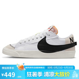 耐克NIKE板鞋男经典百搭BLAZER LOW '77运动鞋DN2158-101白42
