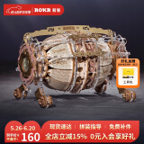 若客（ROKR）时间引擎日历 立体积木拼图创意摆件diy手工拼装模型玩具生日礼物