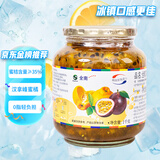 全南汉拿峰蜜橘百香果茶1kg 韩国进口 蜜炼果酱冲调饮品节日礼品