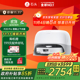 石头（roborock）扫地机器人扫拖一体 P20 Pro 自动上下水版 自动集尘热水洗拖布擦地拖地洗地机吸尘器 A1340RR