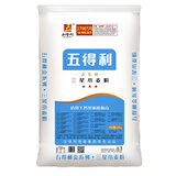 五得利面粉50斤大袋家庭装家用面粉五得利金富强/金特精25KG 金富强（金系列三星） 25kg*1袋