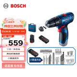 博世（BOSCH）GSB 120 12V充电式手电钻电动螺丝刀锂电冲击钻单电+小黑盒工具箱