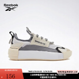 Reebok锐步官方男女SUDECA舒适机能风奶油厚底低帮休闲板鞋 FZ2003 白色/灰色 36