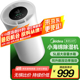 美的（Midea）除湿机/抽湿机 小海绵除湿机 除湿量24升/天 App智控 家用轻音除湿器 梅雨季除湿CF24BD/N7-DY