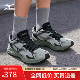 美津浓（MIZUNO）【RACER S】软底轻便运动跑步鞋男女同款缓震透气休闲慢跑鞋 13/绿野仙踪 42 (270mm)