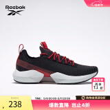 Reebok锐步官方男鞋女鞋SOLE FURY经典运动健走跑步鞋 FY0858_黑色/红色/白色 42 (27cm),US:9