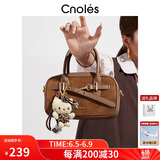 蔻一（Cnoles）保龄球包包2025新高级小众款斜挎手提包高端大品牌女生包包