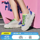FILA 斐乐官方【杨幂同款】女ROCK摩登帆布鞋2025春夏时尚休闲运动鞋