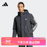 adidas保暖连帽棉服男装阿迪达斯官方轻运动IP2537 黑色 A/M