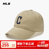 MLB帽子男女软顶棒球帽虞书欣明星同款运动鸭舌帽3ACP6601N-45SAS-F