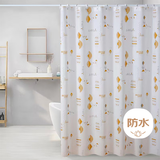 HOUYA 卫生间浴帘 防水浴帘浴室隔断帘 窗户沐浴遮挡洗澡