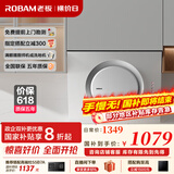老板油烟机小尺寸大吸力免拆洗侧吸烟灶套装黑色21A5H白色21A6H低噪音一级能效天然气 以旧换新 21A6H羽纱白
