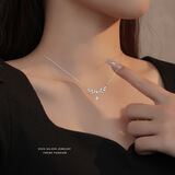 春浅S925银女士项链女款女生生日礼物送女友老婆锁骨链2025新款首饰品