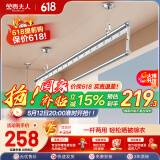 金贵夫人晾衣架升降阳台单杆手摇晾衣杆手动凉台晒衣架凉衣架 银色2米