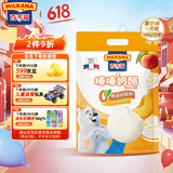 百吉福（MILKANA） 棒棒奶酪儿童低温奶酪棒 酸奶味+黄桃椰果果粒 500g/25支装 
