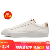 耐克NIKE板鞋男经典BLAZER LOW '77运动鞋DV7231-001米黄42