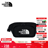 北面（The North Face）腰包胸包中性户外轻巧便携单肩包25春夏新品|3KZX 53R/黑色 OS/均码/3升/381*165.1*70mm