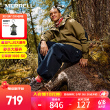 迈乐（Merrell）男女款户外越野徒步鞋MOAB GTX防水透气防滑抓地耐磨登山鞋 J035797 灰深兰-3 GTX男款 40