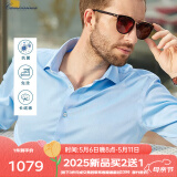 恺米切（CAMICISSIMA）意大利品牌四季免烫男士衬衫  6色可选免烫衬衣男 蓝色（修身）IBC2PJ09MSY22 39