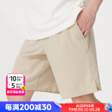 耐克（NIKE）官方 短裤男裤 25夏新款跑步健身运动裤快干透气休闲裤冰丝五分裤 DV9331-251/弹性面料【卡其】 2XL （建议体重170斤-190斤左右）