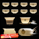 常生源 羊脂玉瓷茶具套装 家用整套白瓷陶瓷功夫茶具礼盒装 金玉送福