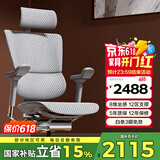 Ergonor保友优旗舰 2代 高端人体工学椅电脑椅家用 电竞椅办公椅老板椅 银白美国网 整椅发货 送货上门