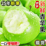 青苹果新鲜当季整箱酸甜脆口2025孕妇老人小孩应季水果原产地直发 净重8.5斤（65mm+）