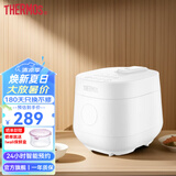膳魔师（THERMOS） 电饭煲迷你小容量单身电饭锅家用多功能小型电饭锅智能预约煮饭锅 EHA-4111E-C（白色） 1.2L