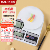 拜杰电子秤厨房食物秤克秤厨房秤烘培秤称1g/5kg电子秤高精度SF-400