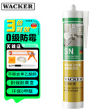瓦克（WACKER）SN防霉玻璃胶马桶防水密封胶美容胶厨卫封边胶透明1支+工具套装