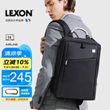 乐上（LEXON）法国品牌双肩包14英寸商务电脑包男防泼水背包通勤笔记本书包礼物