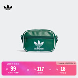 adidas adicolor实用迷你运动斜挎单肩包男女阿迪达斯官方三叶草 学院绿 NS