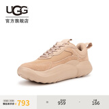 UGG春季新款系带厚底圆头老爹休闲鞋1166011DRI|浅木褐色37