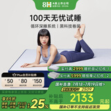 8H蓝精灵分区弹簧记忆绵床垫GL 克莱因蓝 180*200*23CM