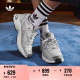 adidas 贝果鞋 ASTIR经典复古厚底增高老爹鞋男女阿迪达斯三叶草   灰色   40