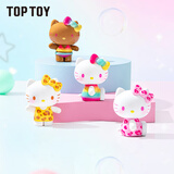 TOP TOY Hello Kitty夏日彩虹糖系列mini萌粒盲袋摆件女孩生日礼物单袋
