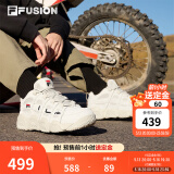 斐乐（FILA）篮球鞋女鞋BARRICADE低帮篮球文化鞋复古休闲鞋 燕麦色-T12W941206AOM 39