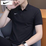 耐克（NIKE）POLO衫男士 25冬季新款运动服装翻领健身衣速干短袖透气冰丝T恤 DRI-FIT导湿速干/热推款/晒图退5 XL 【180】体重150~170斤左右