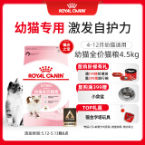 皇家幼猫猫粮 幼猫奶糕 K36 通用粮 4-12月 4.5KG