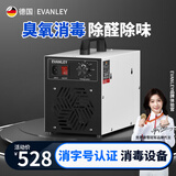 EVANLEY德国臭氧发生器消毒机家用空气净化器工业食品厂汽车杀菌除甲醛 高配款 10g/h（100平方）