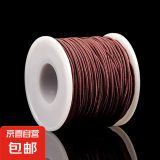 串珠弹力线高弹力加粗牛筋文玩佛珠手串弹力绳耐磨结实手链松紧线 咖啡色 25米
