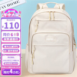 第九城（V.NINE）书包初中生书包中学生上课双肩背包14/15英寸电脑包大学生书包