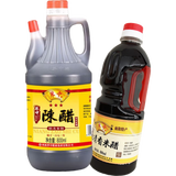 界中清香米醋凉拌蘸料纯粮食醋口感醇厚酸甜糯800ml 清香米醋+陈醋