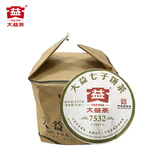 大益 普洱茶 生茶 2016年 1601 7532 茶饼 整提更划算 生普茶叶 2016年1601批次整提装7饼