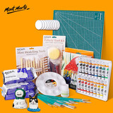蒙玛特石塑粘土泥塑工具陶泥立体雕塑橡皮泥陶艺材料 陶泥+实用套装 CS-TNSY