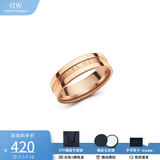 丹尼尔惠灵顿（DanielWellington）dw戒指 个性时尚情侣对戒纪念表白礼 生日礼物送女友 中国码 10 DW00400089