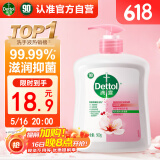 滴露（Dettol）健康抑菌洗手液滋润倍护500g 消毒抑菌99.99% 儿童适用不含酒精