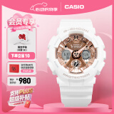 卡西欧（CASIO） G-SHOCK GIRLS GMA-S120系列运动女表防水防震手表 送女友 GMA-S120MF-7A2PR-200米防水