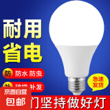 超亮护眼led灯泡球泡灯e27螺口护眼无闪频不伤眼卧室台灯吊灯用 12W【高亮护眼】白光 2支